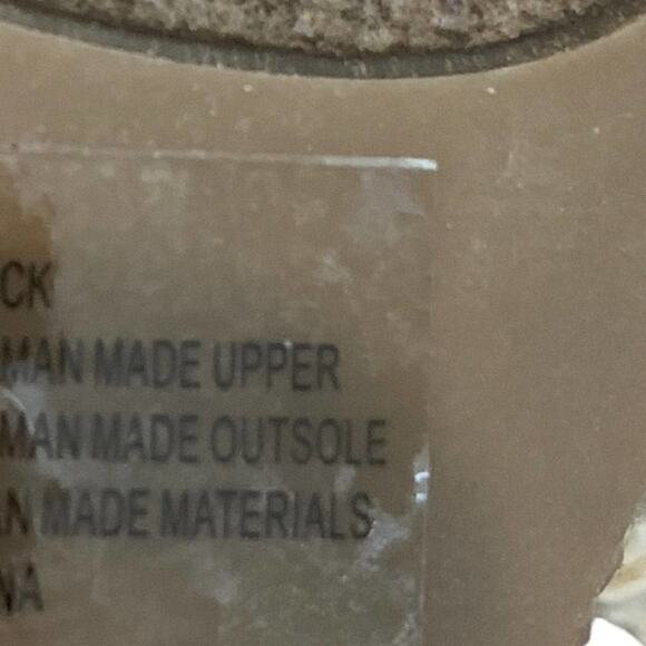 London Fog espadrilles shoes lacy fabric upper. Faux patent upper size 8 M - Picture 11 of 11